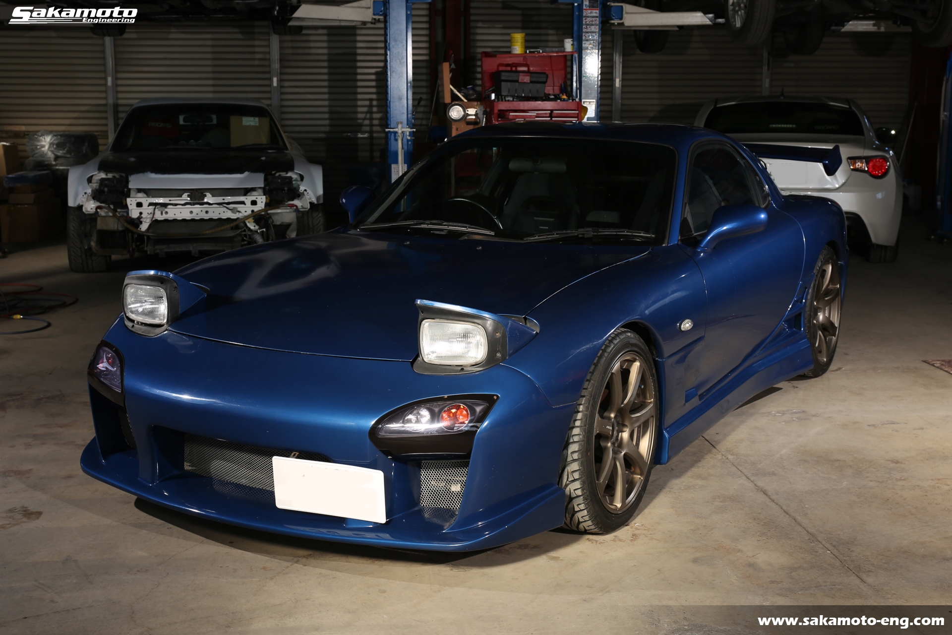 エンジンオーバーホール＆パワーFCでセッティング済！5型FD3S RX-7 | サカモトエンジニアリング