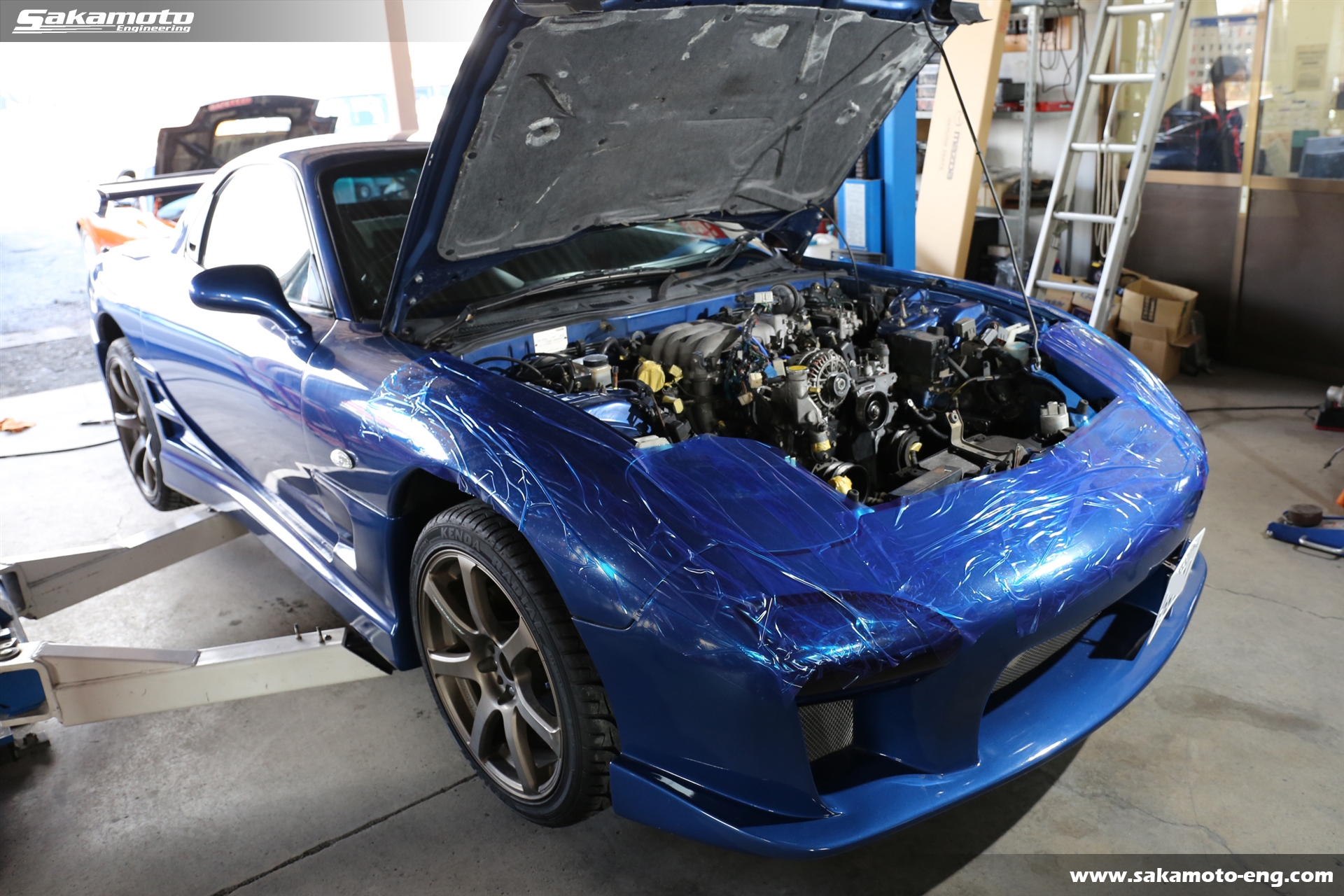 エンジンオーバーホール＆パワーFCでセッティング済！5型FD3S RX-7 | サカモトエンジニアリング